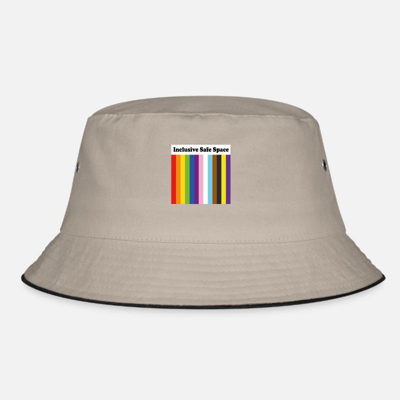 Inclusive Safe Space LGBTQ Pride Bucket Hat