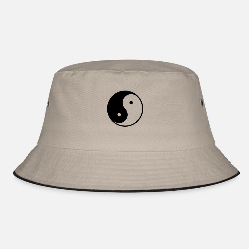 Ying und Yang Bucket Hat