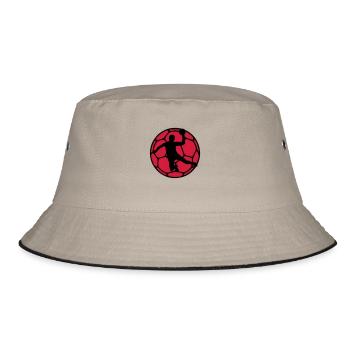 Handball - Bucket Hat - khaki/black - Front