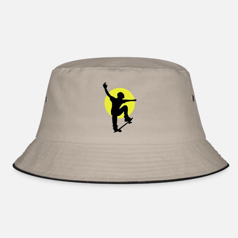 Skateboarder Sun Bucket Hat