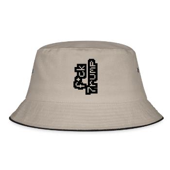 leet blak - Bob - kaki/noir - Devant