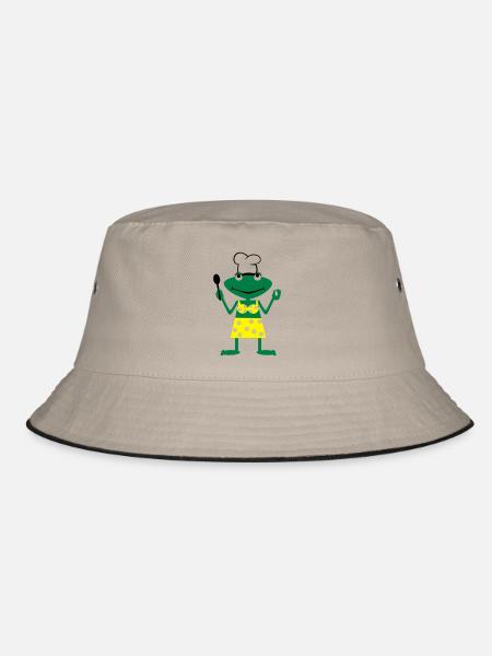 Cuire grenouille - Bob - kaki/noir - Devant