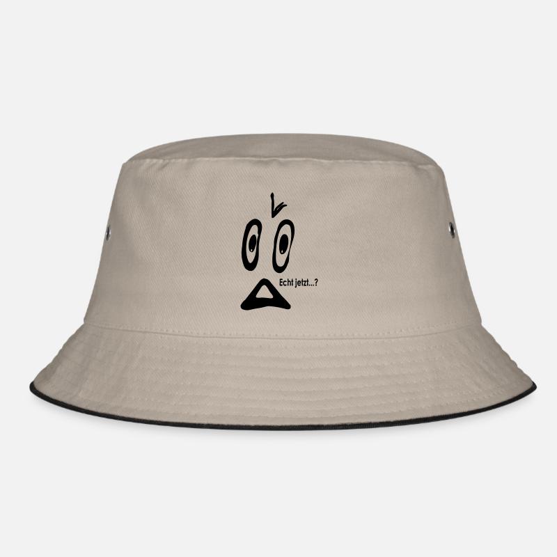 Smiley Echt jetzt...? Bucket Hat