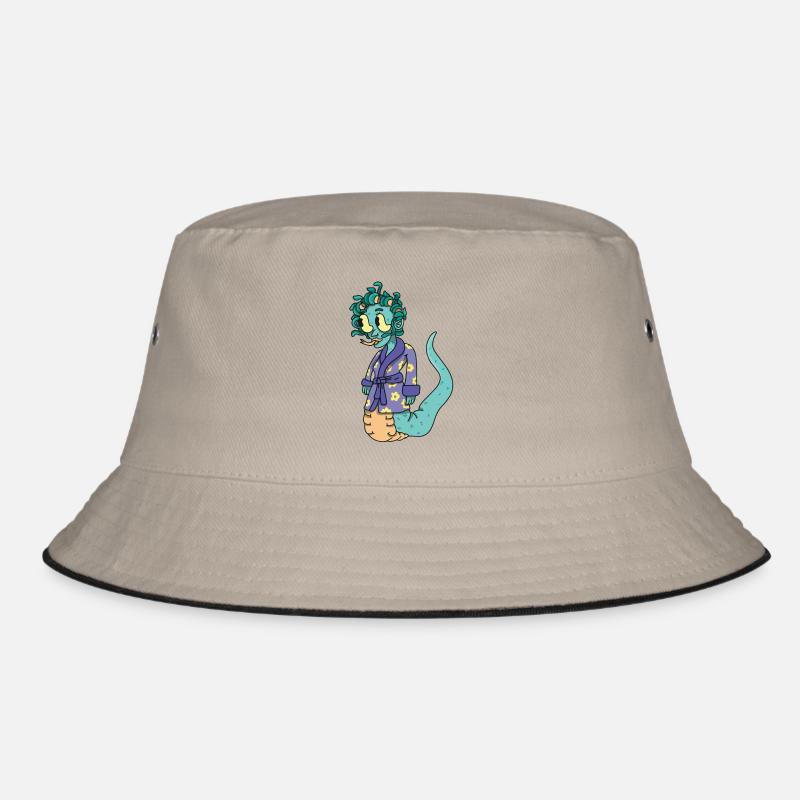 Monster - Bucket Hat - Khaki/Schwarz