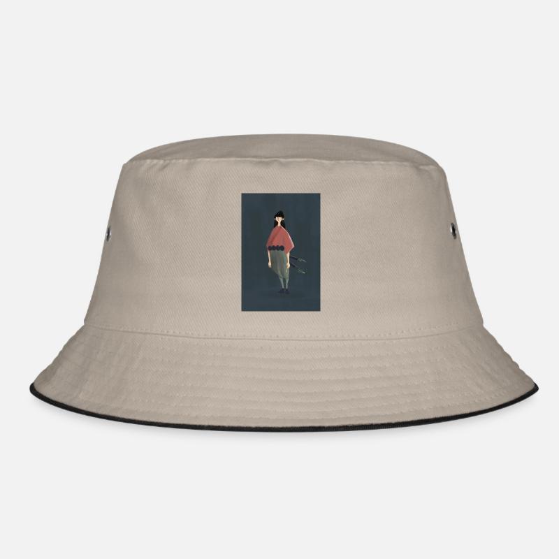 Samurai Mädchen Bucket Hat