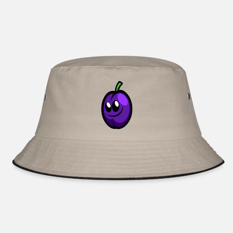 Happy Plum - Bucket Hat - Khaki/Schwarz