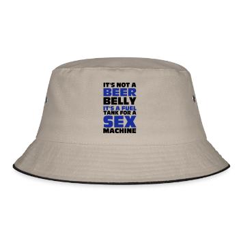 Beer Belly - Bucket Hat - khaki/black - Front