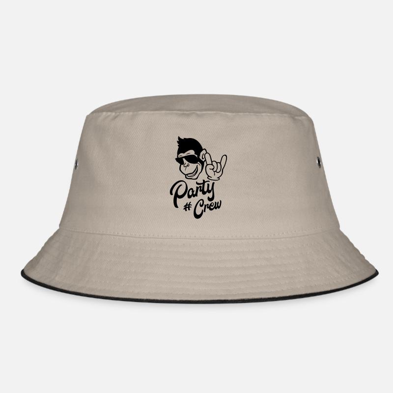 monkey cool party crew Bucket Hat