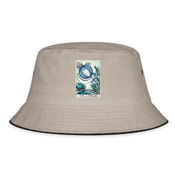 The Empress - Bucket Hat - khaki/black - Front