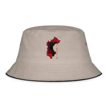 Albania - Bucket Hat - khaki/black - Front