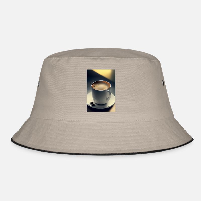 Kaffee, Kaffeebohnen Bucket Hat