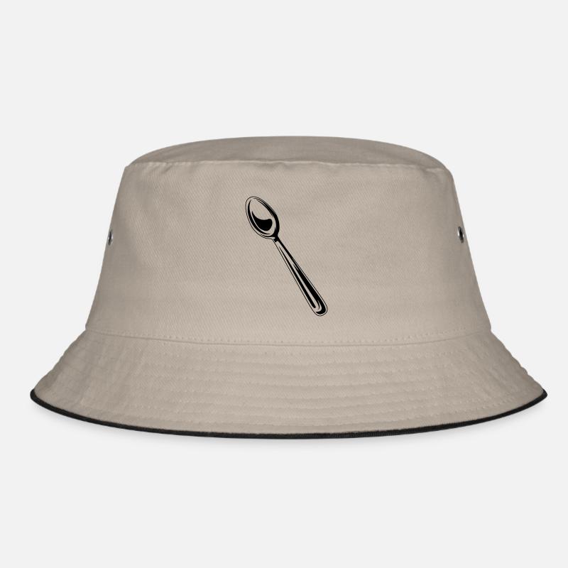 besteck symbol löffel Bucket Hat