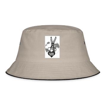 humanism - Bucket Hat - khaki/black - Front