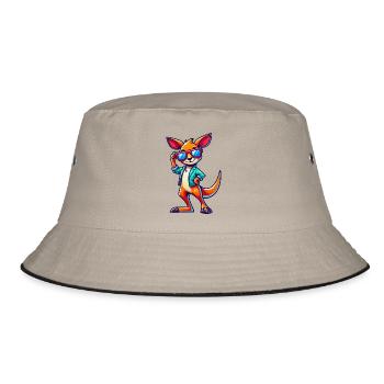 Lunettes de soleil Kangaroo Comic - Bob - kaki/noir - Devant