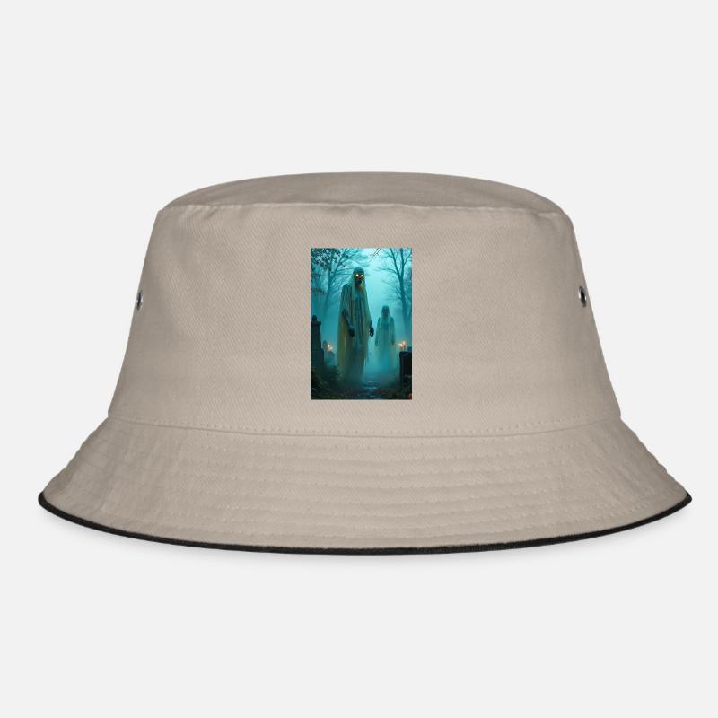 Dziady, Slavic ancestor spirits haunting graveyard Bucket Hat