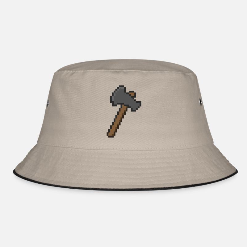 axt pixel Bucket Hat