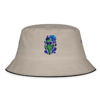Joint Venture - Bucket Hat - Khaki/Schwarz - Vorne