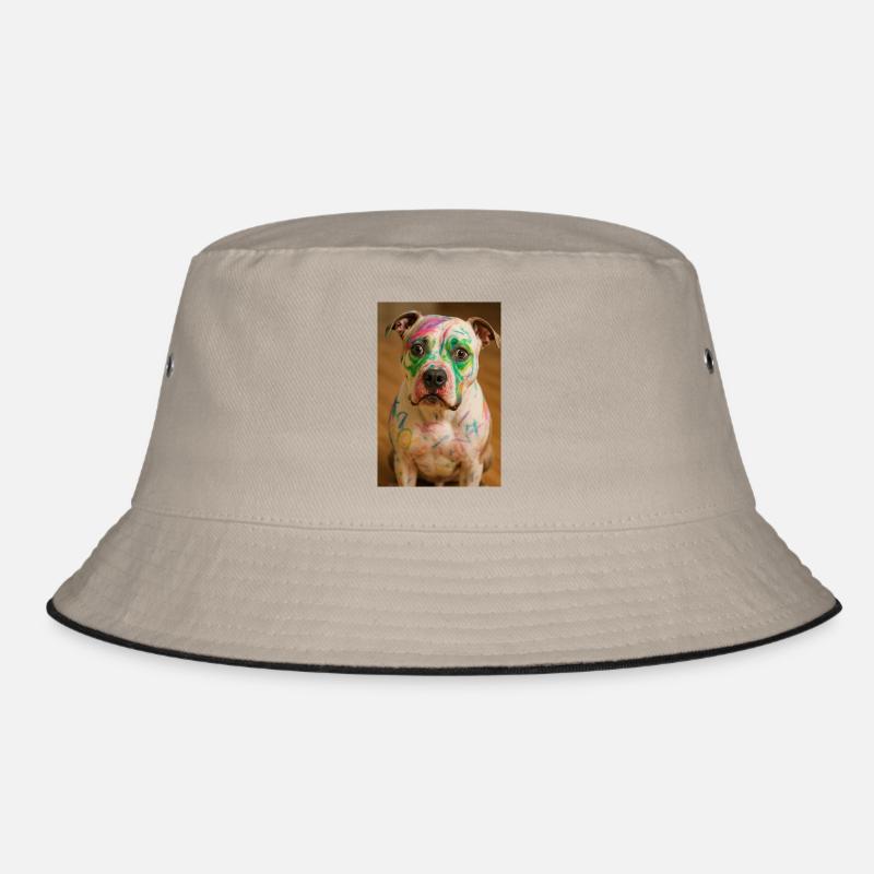 Le chien peint Bob