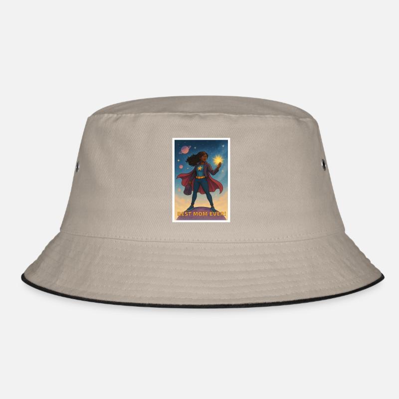 Beste Mutter aller Zeiten Superhelden Poster Bucket Hat