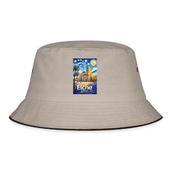 Elche Spain - Bucket Hat - khaki/black - Front