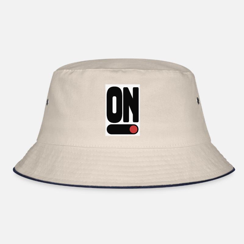 ON Statement Poster Minimal Design Bucket Hat