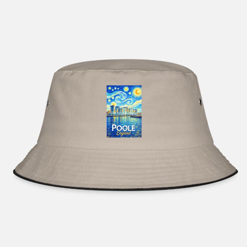Poole England Star-Style Harbour Bucket Hat