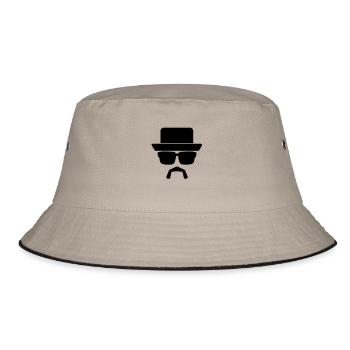 gangsta_1_f1 - Bucket Hat - khaki/black - Front