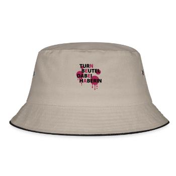 Gym bag - it - haberin - Bucket Hat - khaki/black - Front