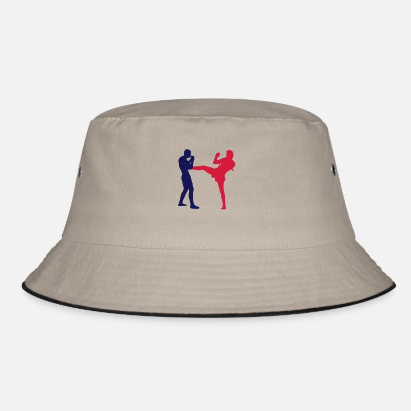 Muaythai front kick Bucket Hat