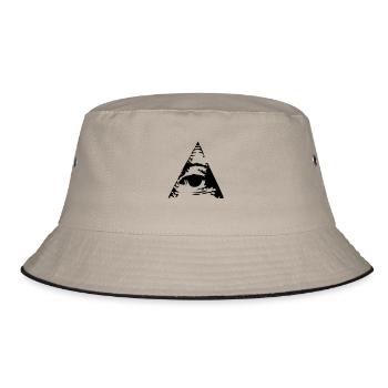 Pyramid - Bucket Hat - khaki/black - Front