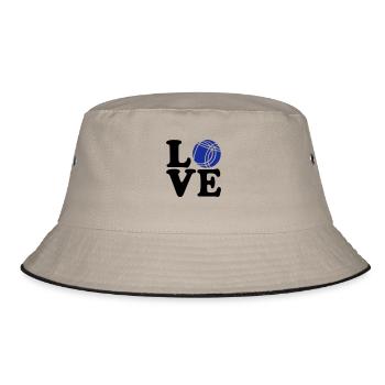 Boule - Bucket Hat - Khaki/Schwarz - Vorne