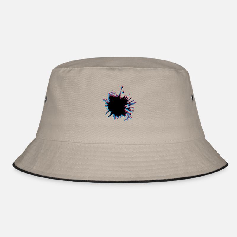3D Klecks Spritzer Bucket Hat