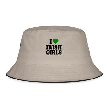I love irish girls - Bob - kaki/noir - Devant