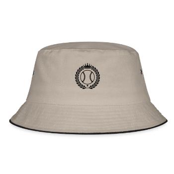 Écusson de baseball - Bob - kaki/noir - Devant