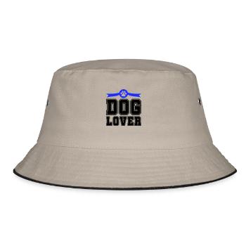 Amoureux des chiens - Bob - kaki/noir - Devant