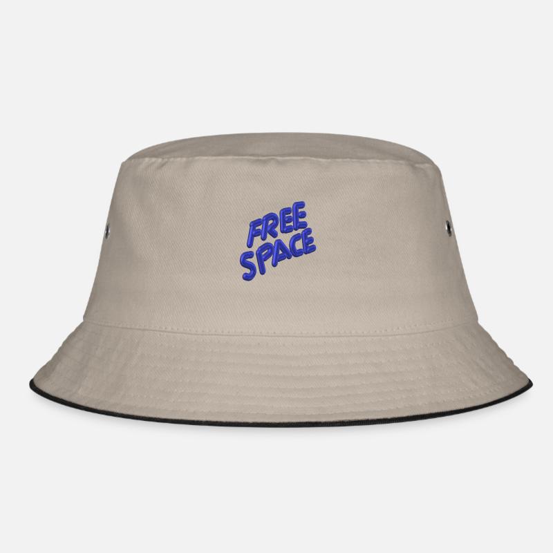 Free Space Blue Bucket Hat