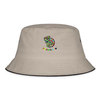 Chameleon - Bucket Hat - khaki/black - Front