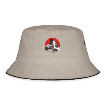 Love is Love - Bucket Hat - khaki/black - Front