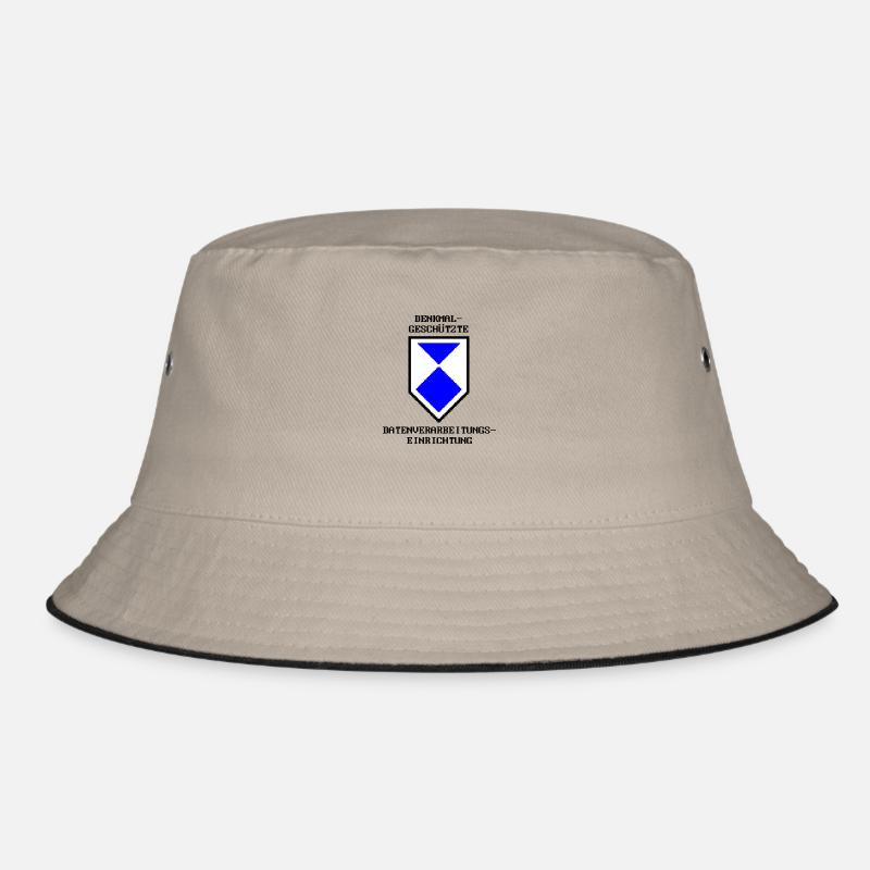 Denkmalgeschützte Datenverarbeitungseinrichtung Bucket Hat