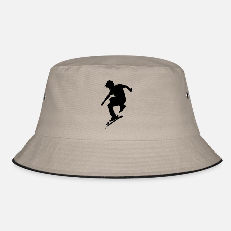 Skateboarding male de Bucket Hat