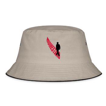 ruhestand - Bucket Hat - Khaki/Schwarz - Vorne
