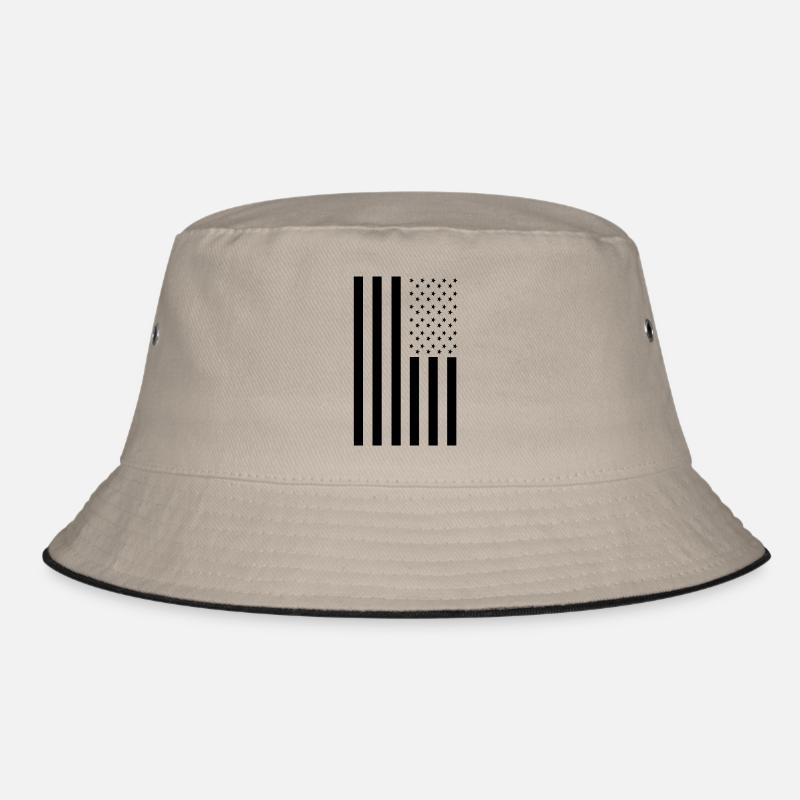 Noirci drapeau américain inspiré Bob