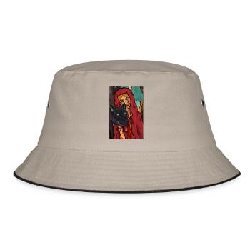 Little Red Riding Hood - Bucket Hat - khaki/black - Front