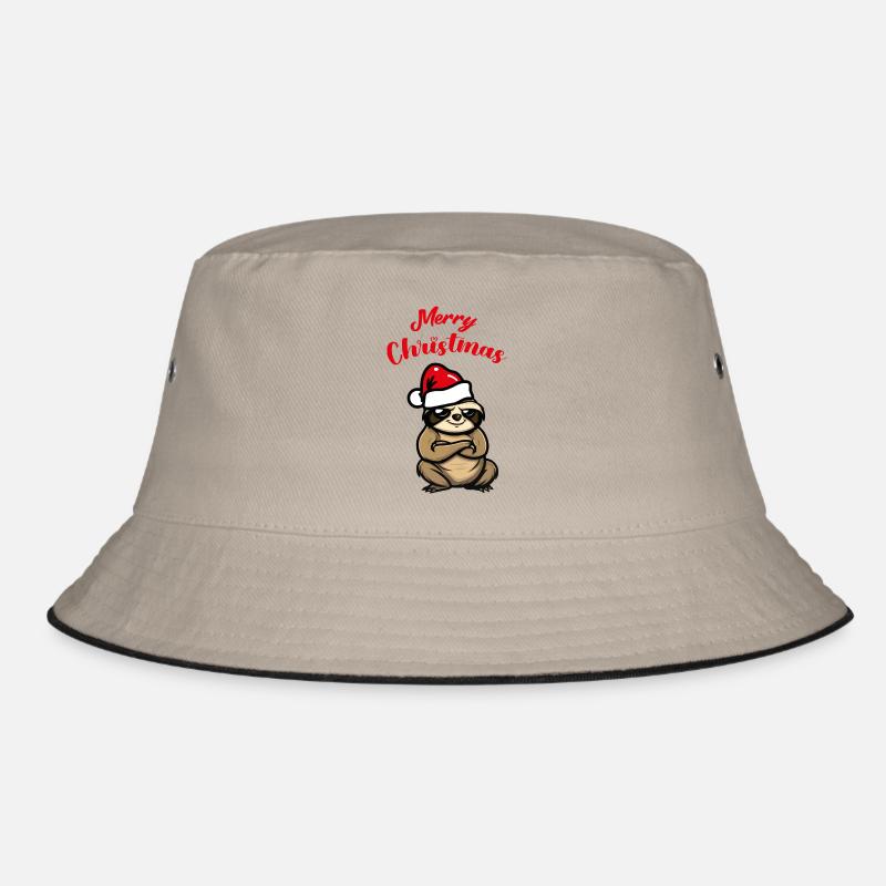 Faultier Weihnachten Bucket Hat