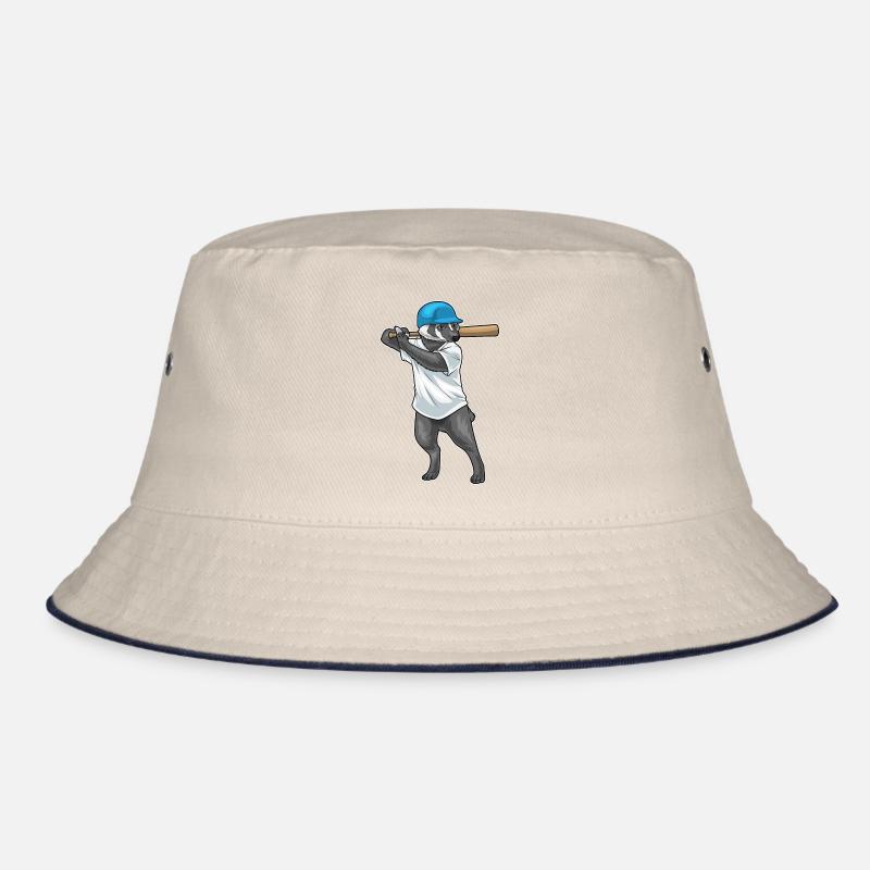Badger Baseball Baseball Bat Bucket Hat