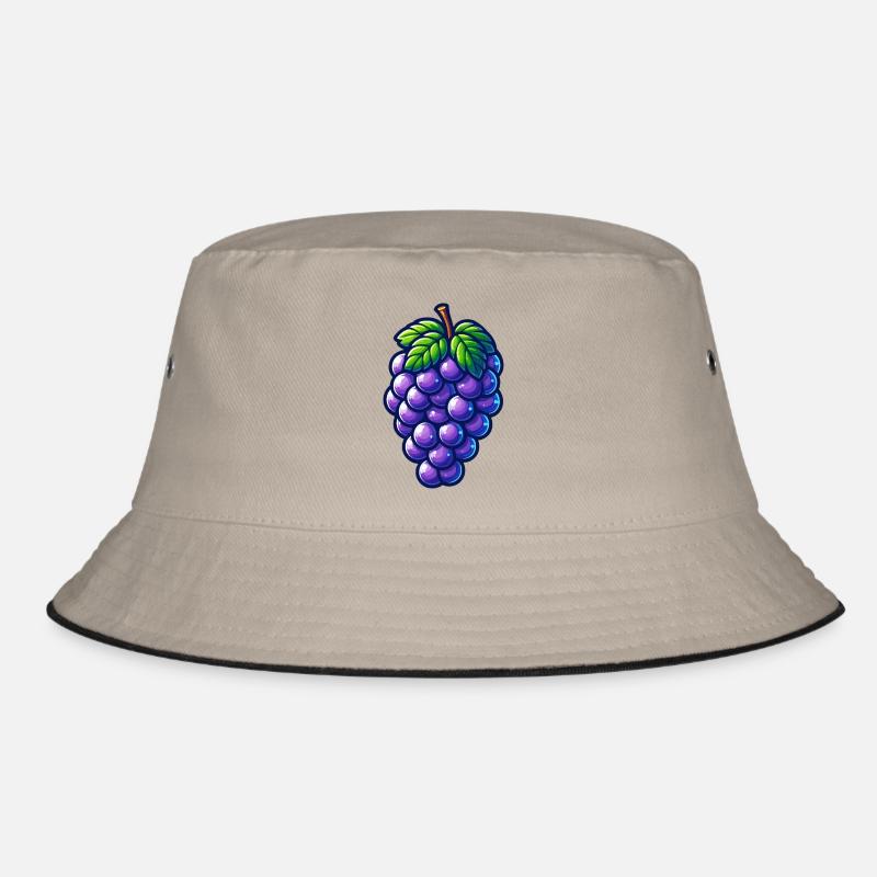 Blue Grape Bucket Hat