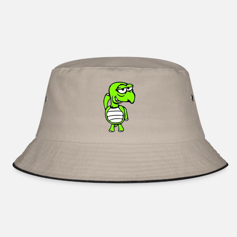 Schildkröte verschmitzt lustig albern Scham frech Bucket Hat