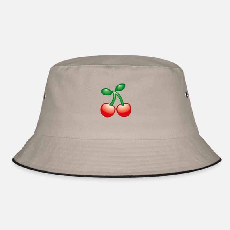 Smiley Cherry Bucket Hat