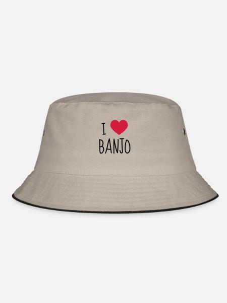Banjo Banjoïste Musique Musicien Concert - Bob - kaki/noir - Devant