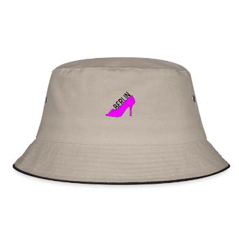 Berlin - Bucket Hat - khaki/black - Front